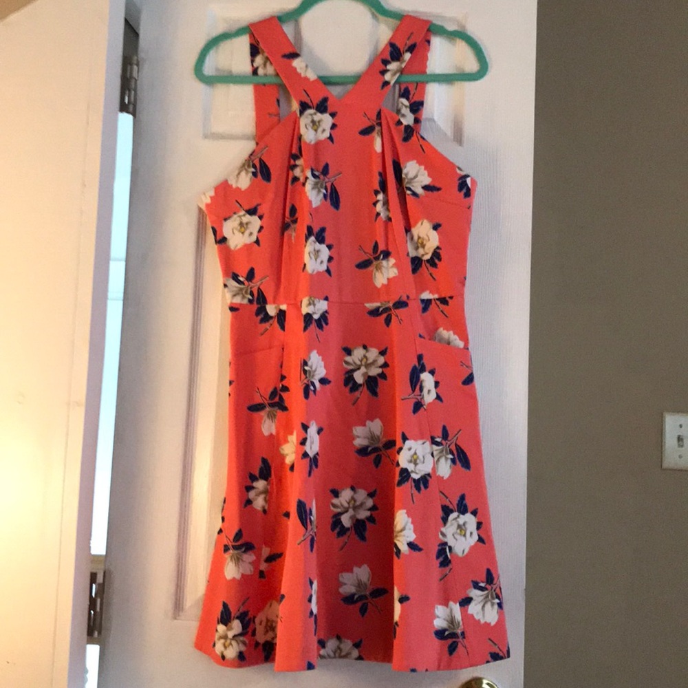 Draper James orange magnolia dress